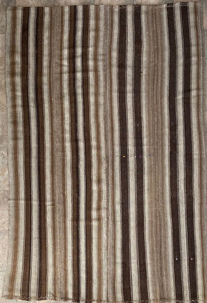vintage striped kilim - 5'10 x 8'9"