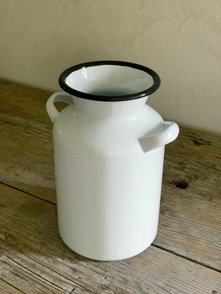 enamelware milk can – Lauren Liess