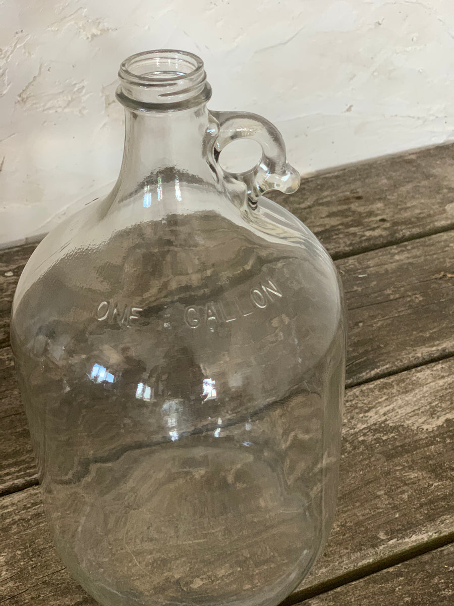 vintage glass jug