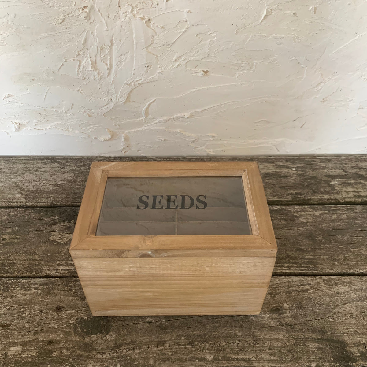 60/24 Slots Clear Seed Storage Organizer Box Seed Storage Box