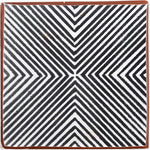terra 6x6 terracotta tile- infinity square in cotton