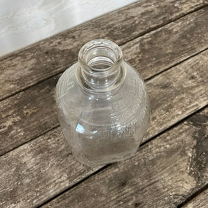 large antique glass jug