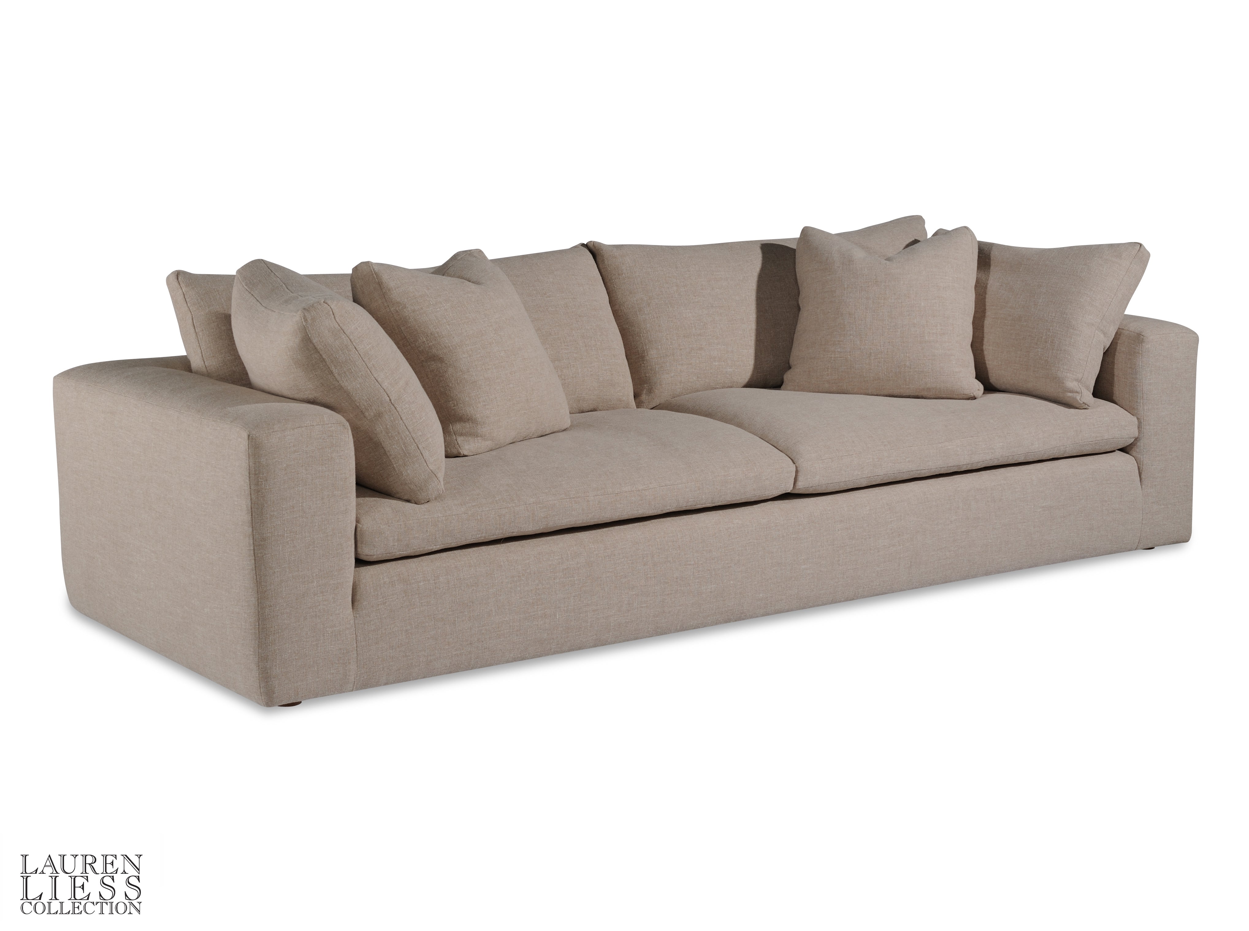 slipcovered glad sofa - carr