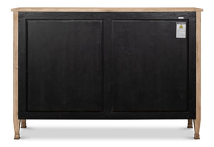 pine and cast iron dresser