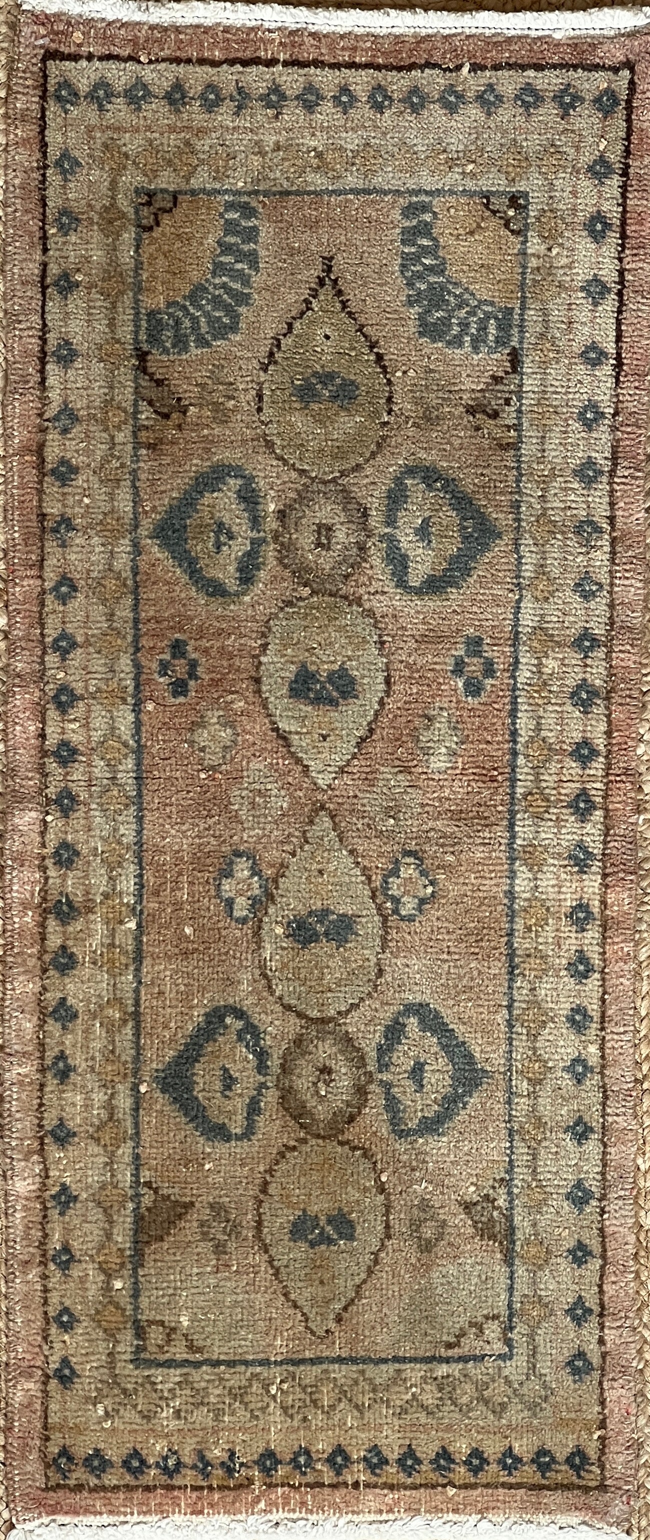 petite vintage turkish rug