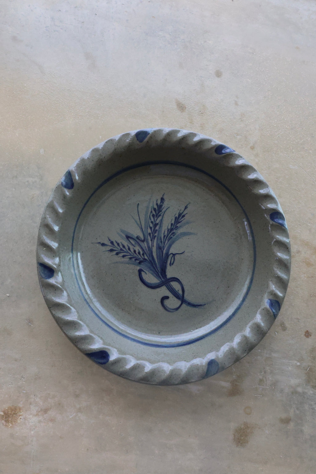 handmade pie plate