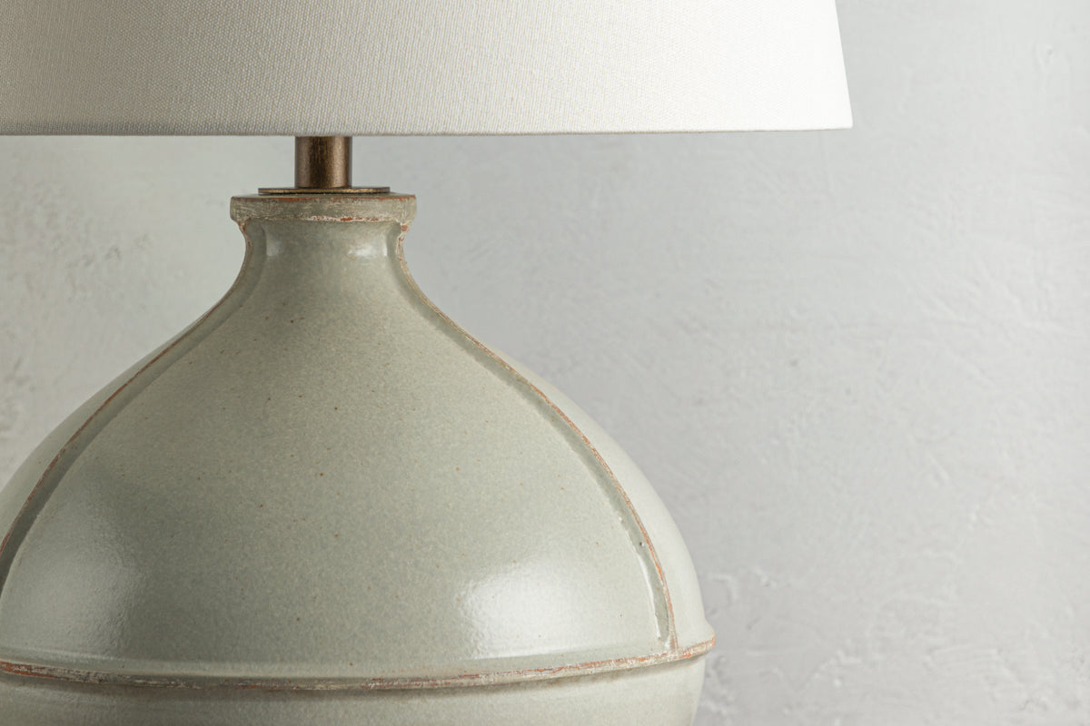 salvage table lamp
