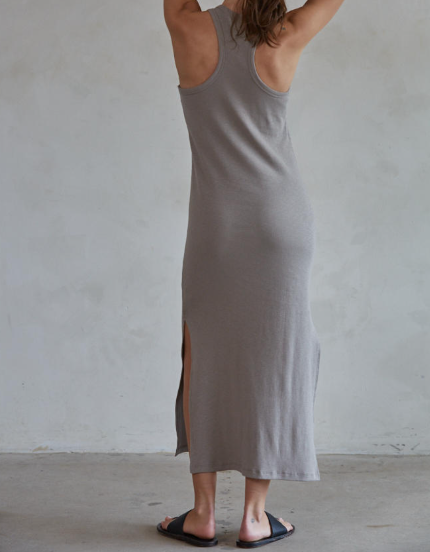 taupe racerback maxi dress medium taupe racerback maxi dress medium