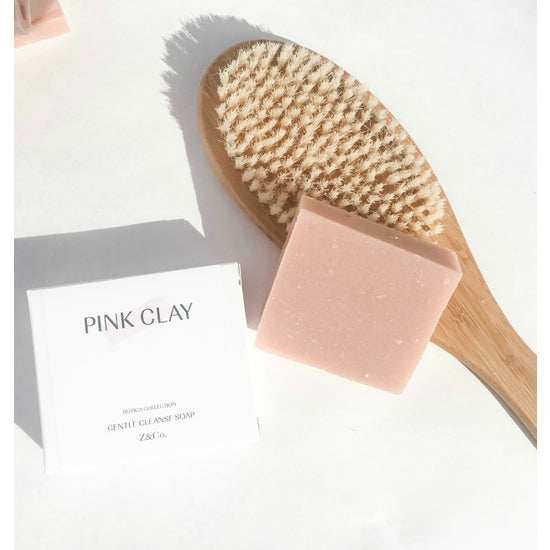 pink clay soap
