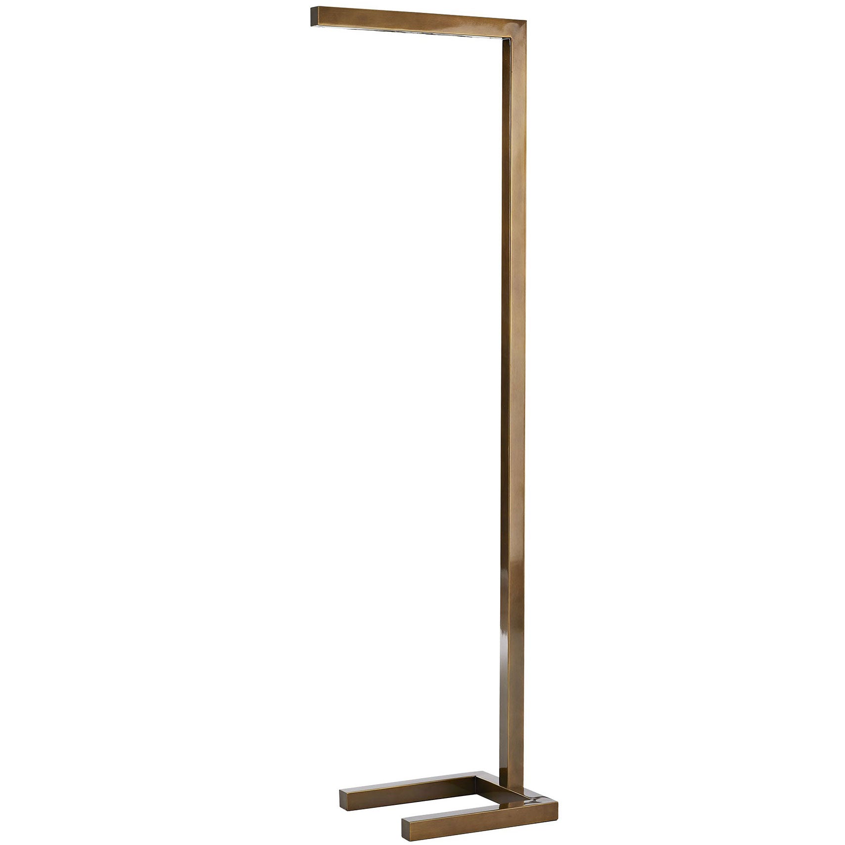 brass floor lamp