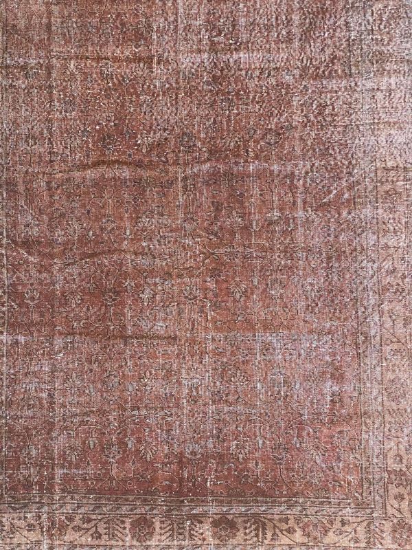 vintage turkish rug - 6'6" x 10"