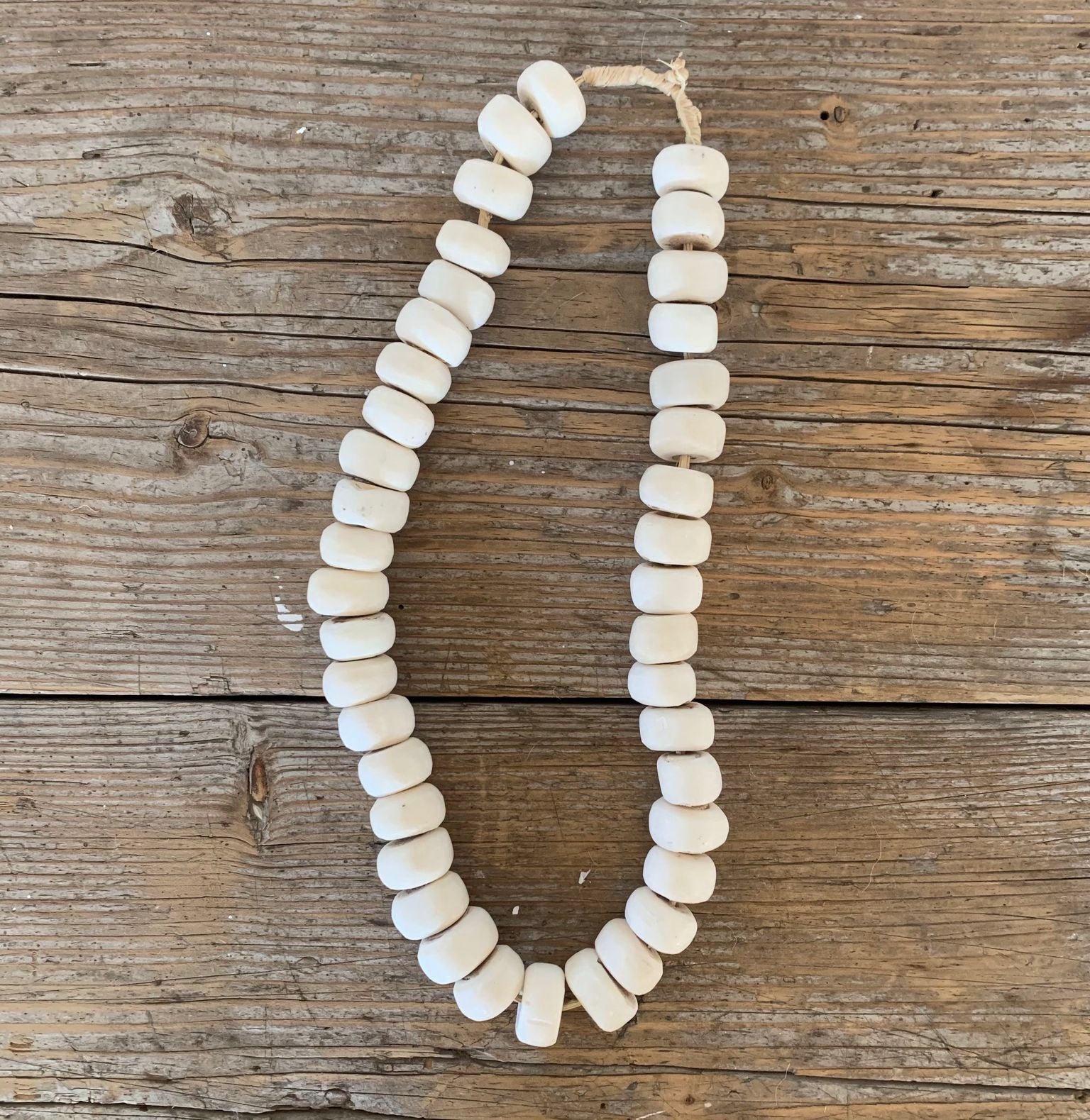 large white decorative beads