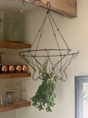hanging herb drying rack