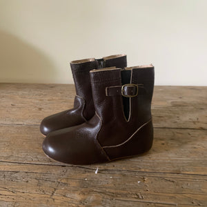 chocolate brown riding boots