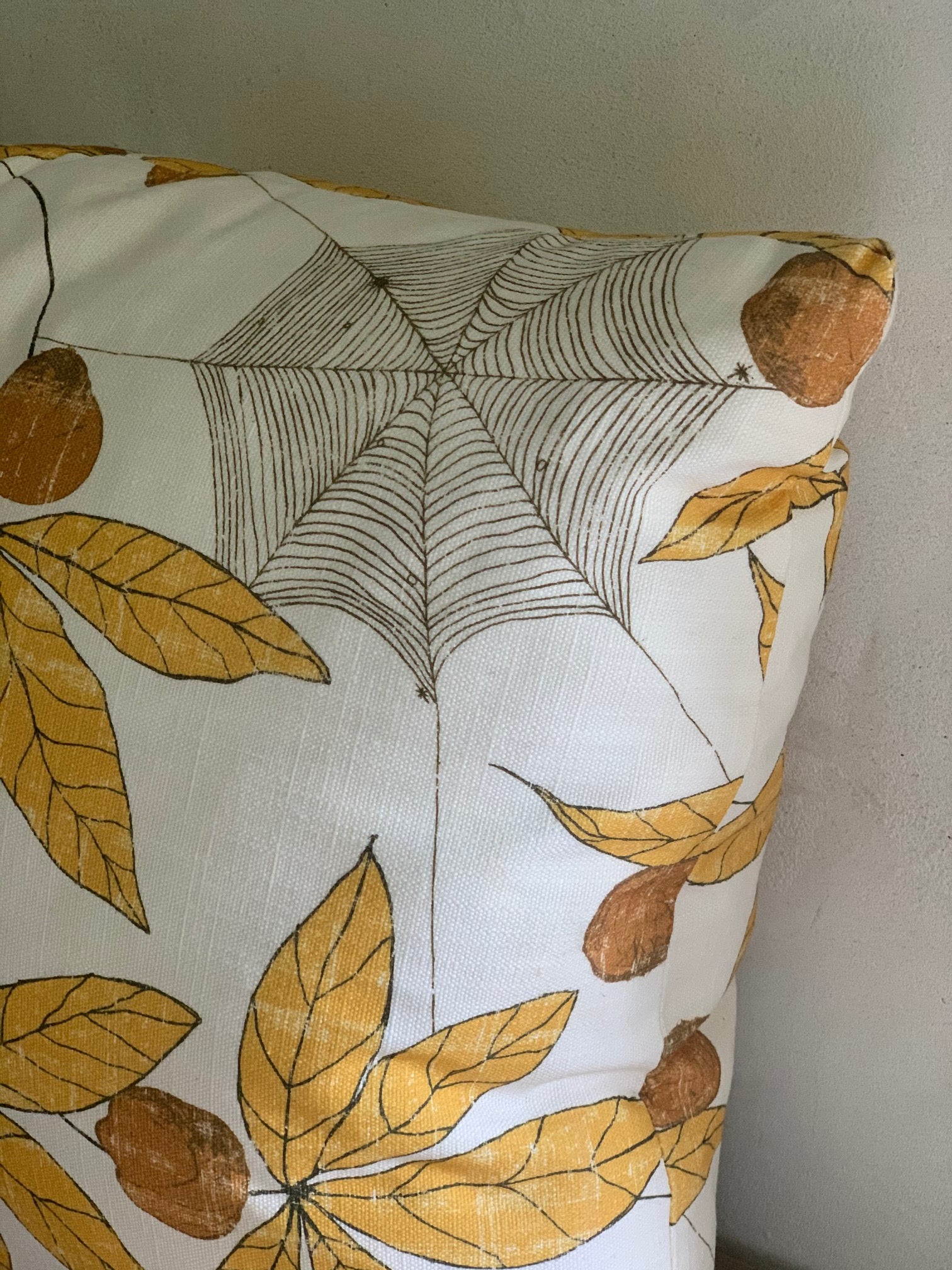 LL textiles  "gisele's web" pillow
