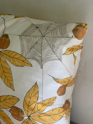 LL textiles  "gisele's web" pillow