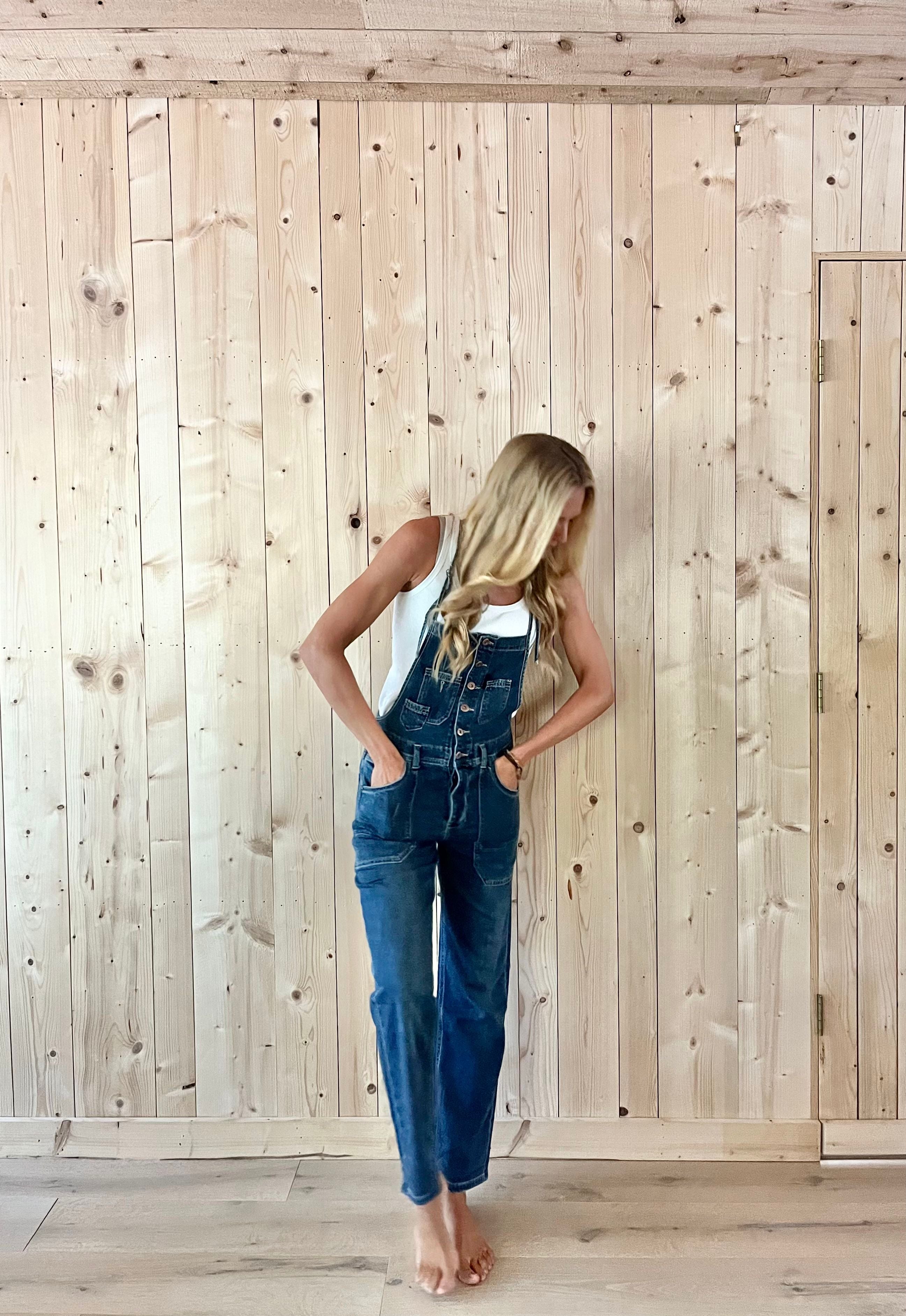 denim overalls