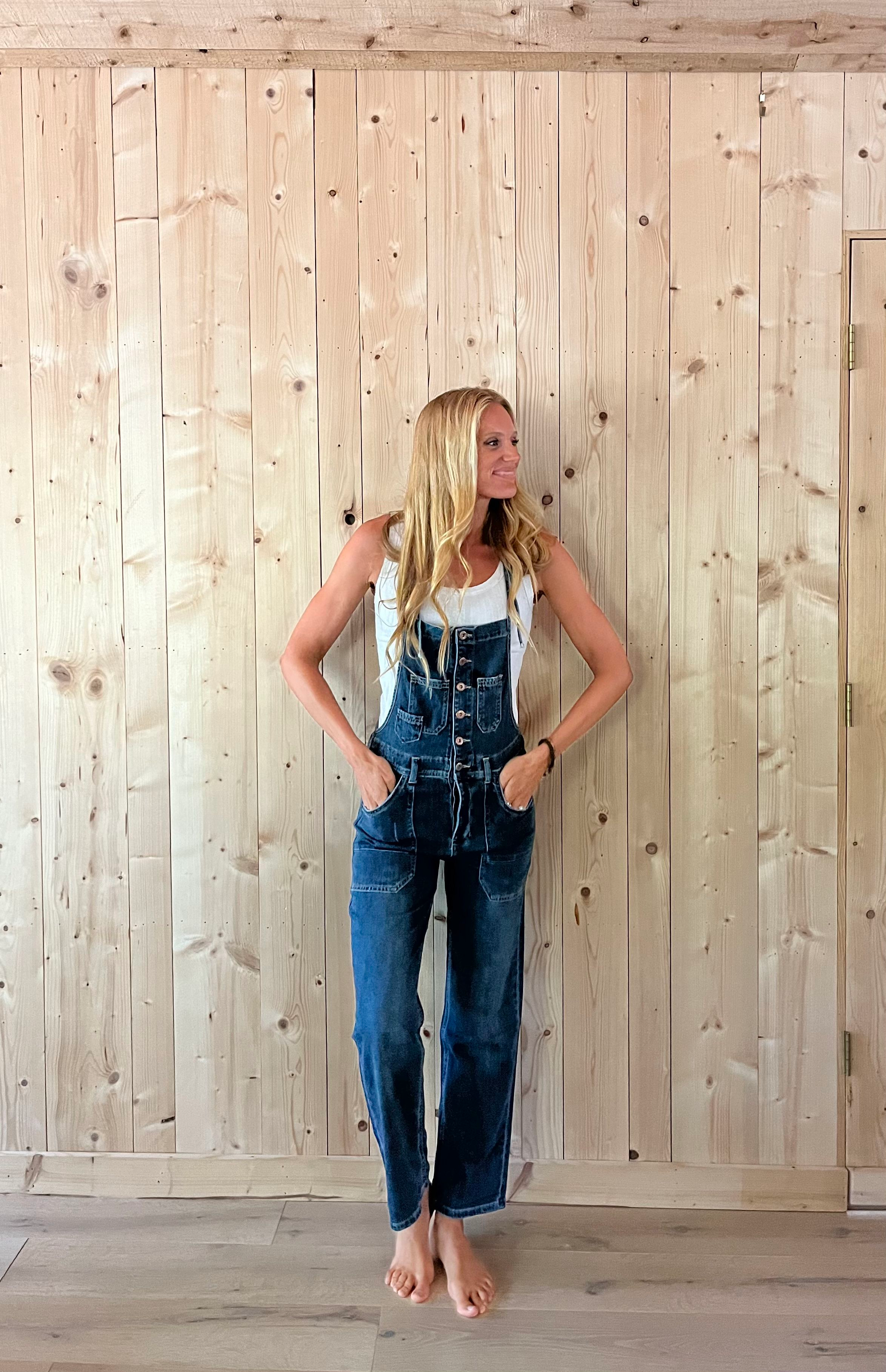 denim overalls