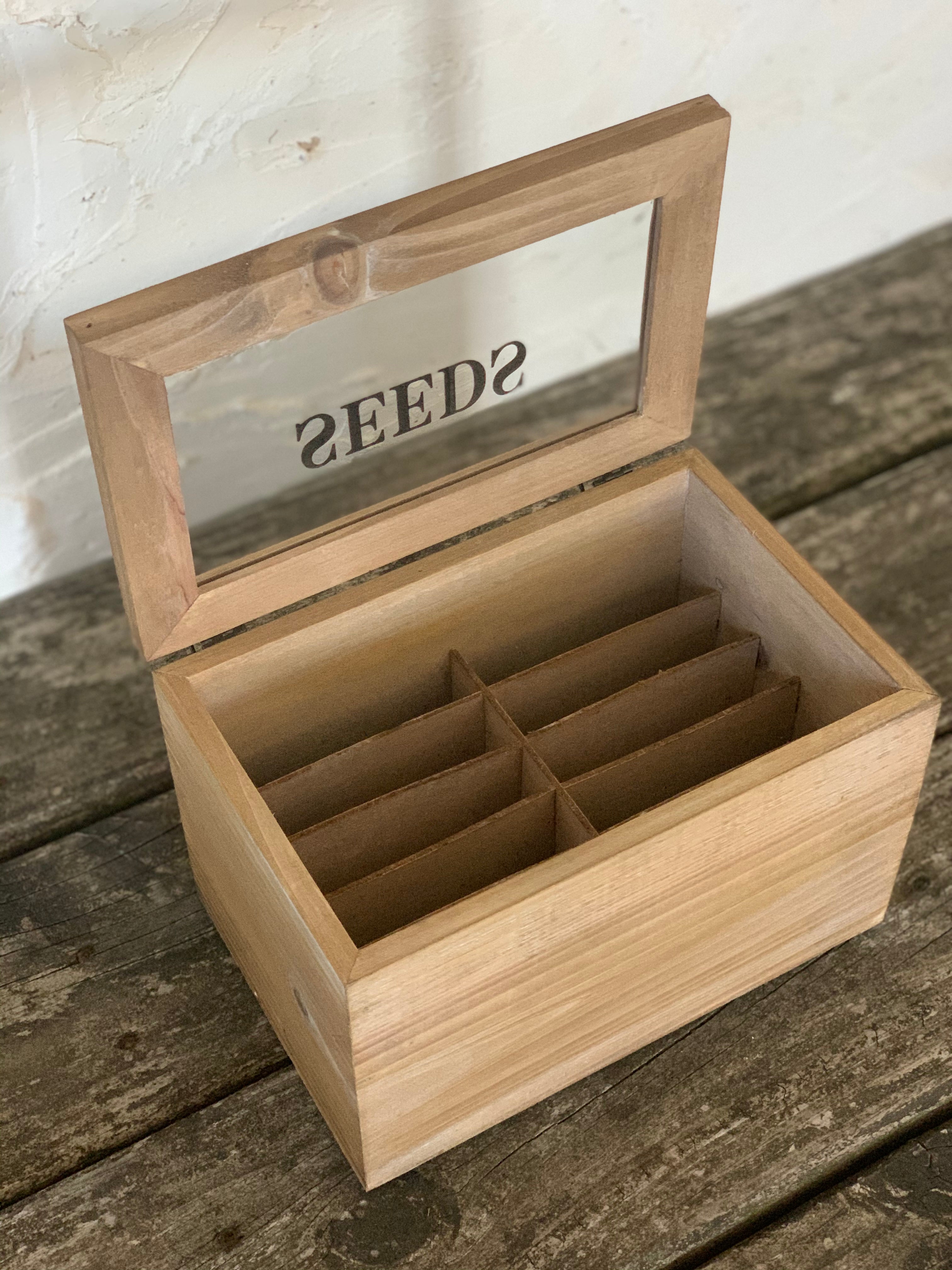 plant seed storage box Seed Packet Box