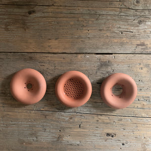 set of 3 terracotta seed sprouters