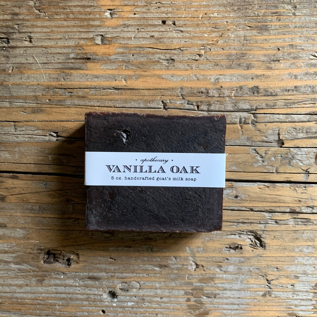 vanilla oak soap