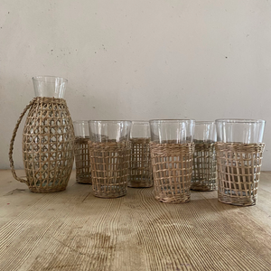 seagrass glasses- set of 6