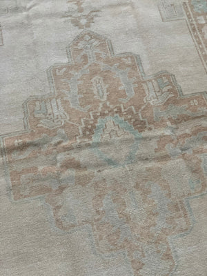 vintage handknotted anatolian rug