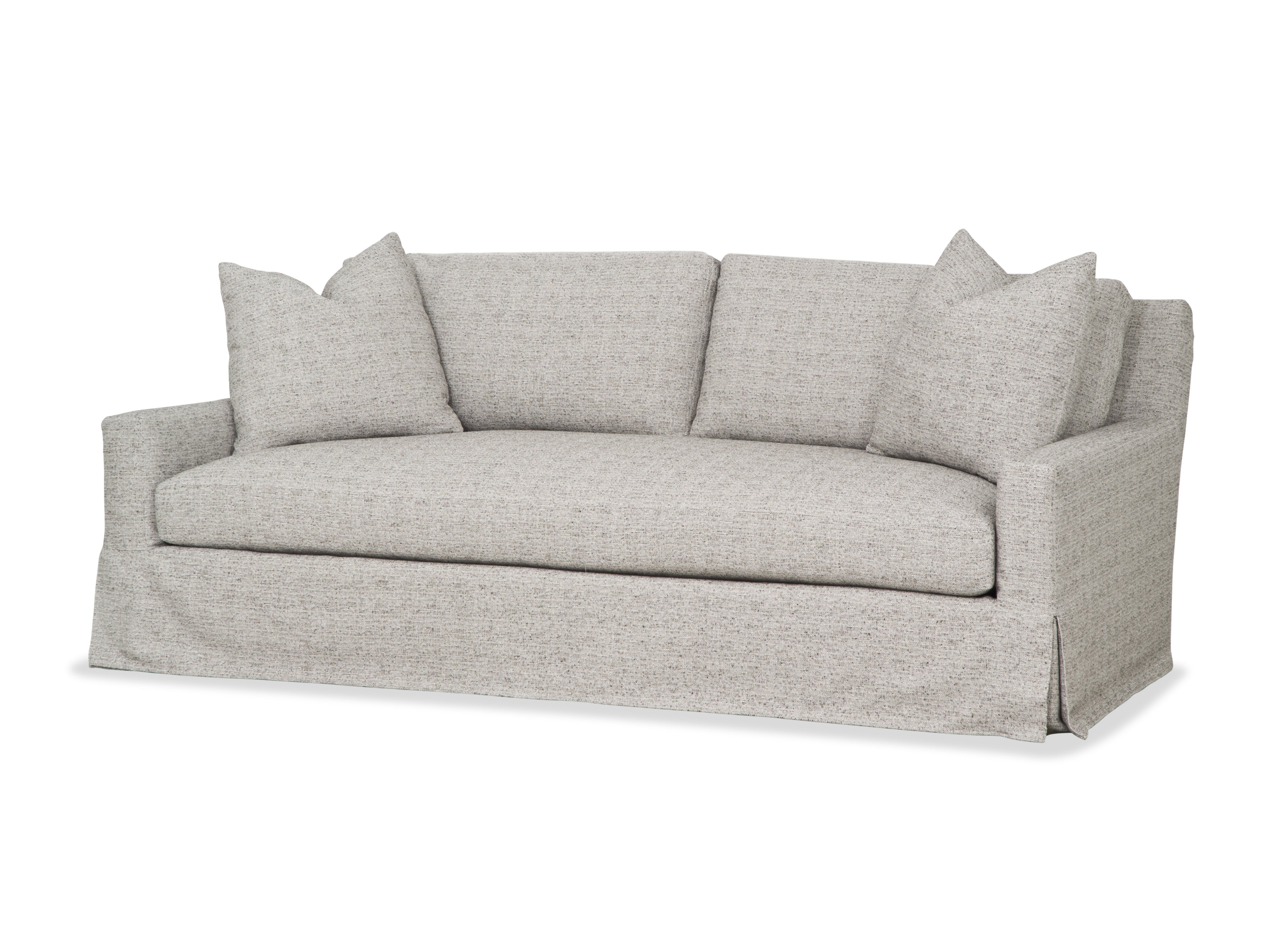 gentleman mini sofa - slipcovered