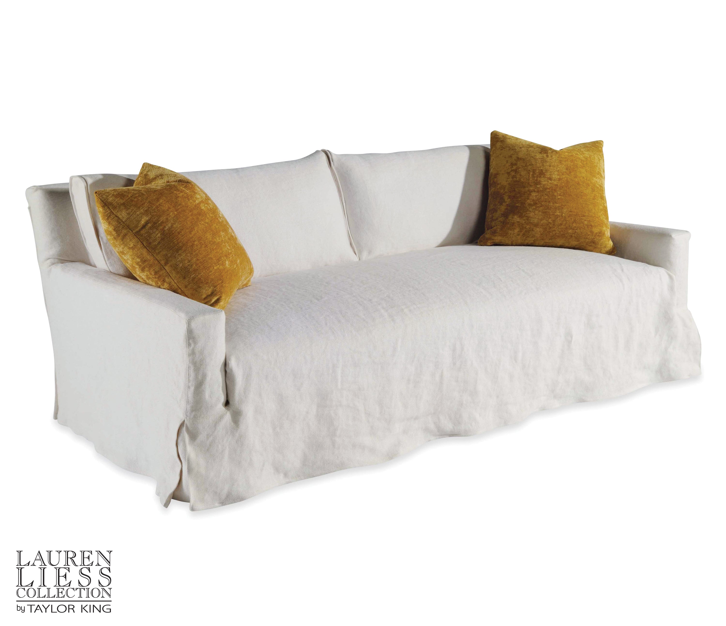 courtier sofa - slipcovered