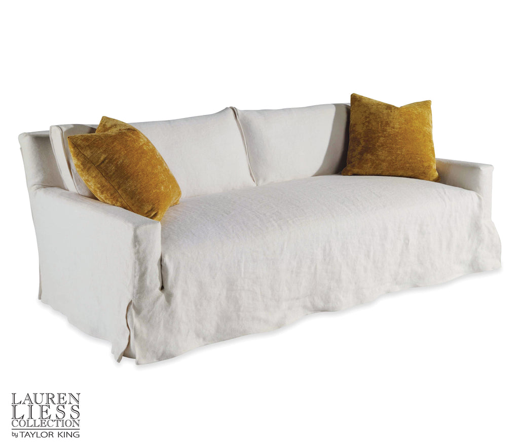 courtier sofa - slipcovered