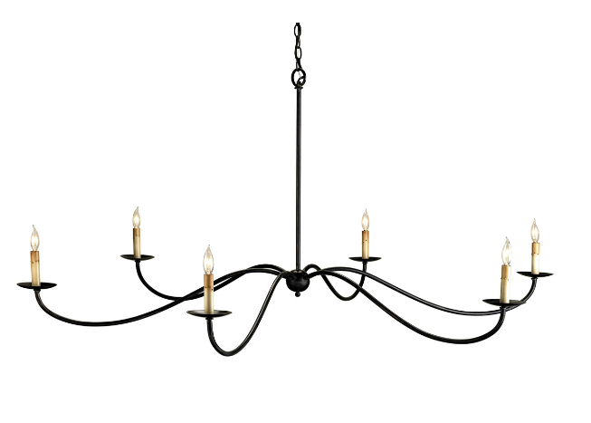 extra large wrought iron chandelier