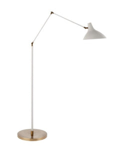 metal floor lamp