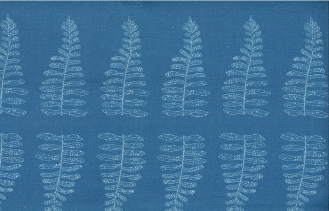 Fern Stripe in Indigo