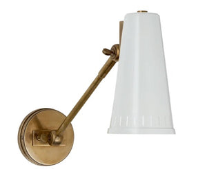 adjustable one arm wall lamp
