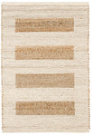 ivory and natural woven jute rug