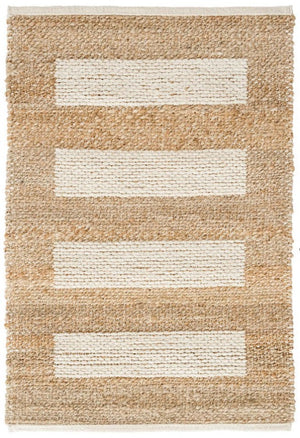 ivory and natural woven jute rug