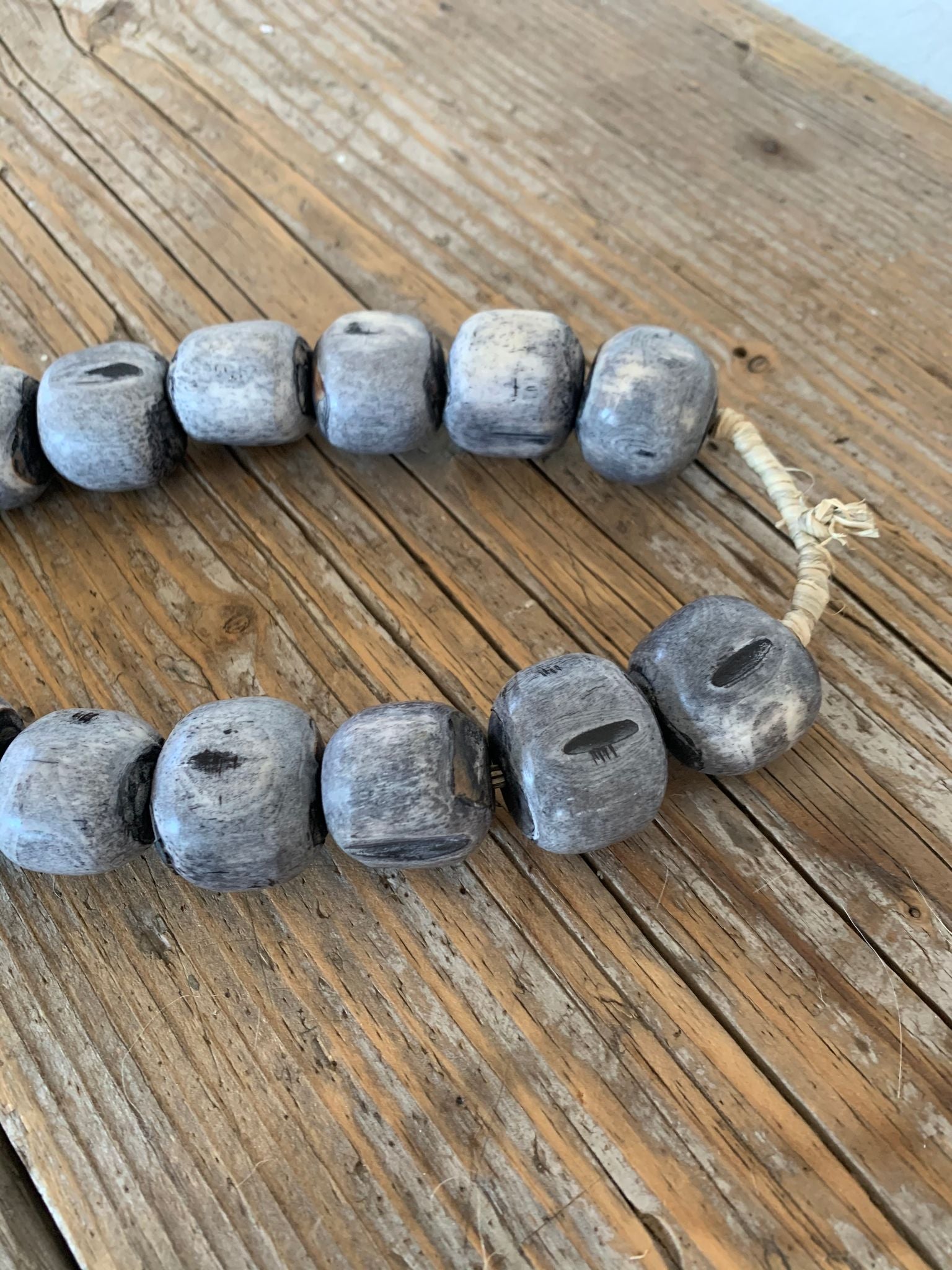 sphere gray decorative beads – Lauren Liess