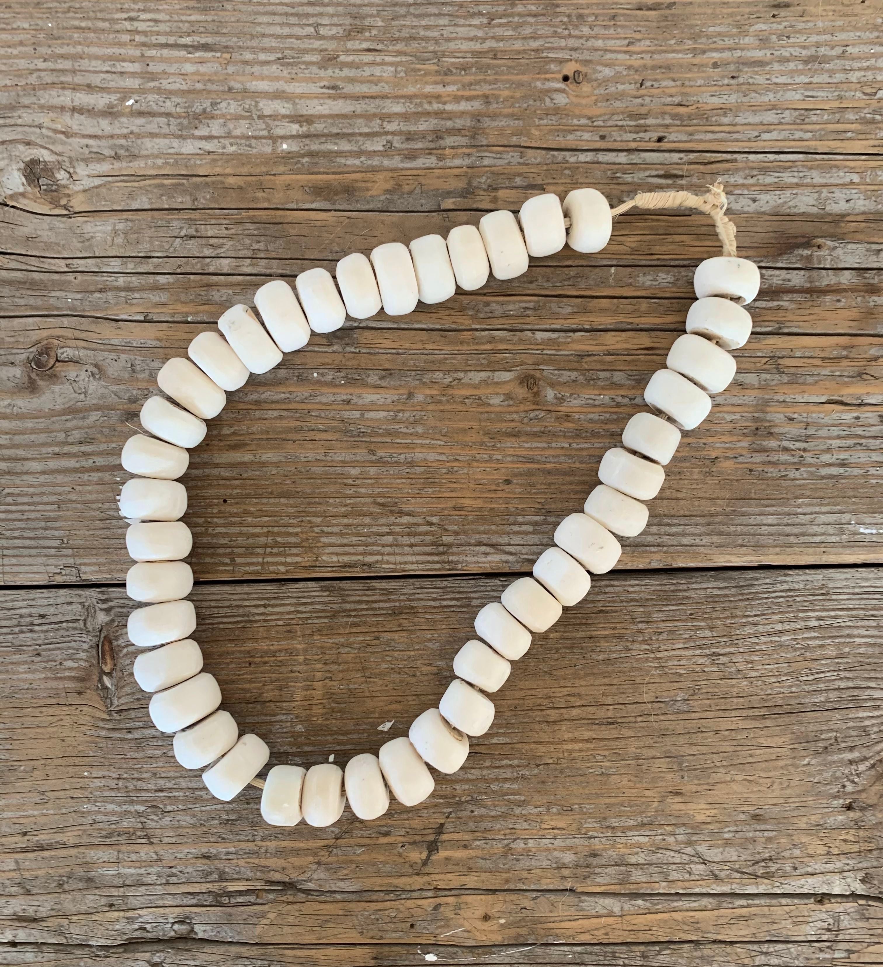large white decorative beads