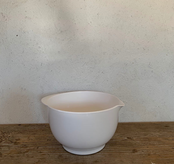 White Ceramic Mixing Bowl