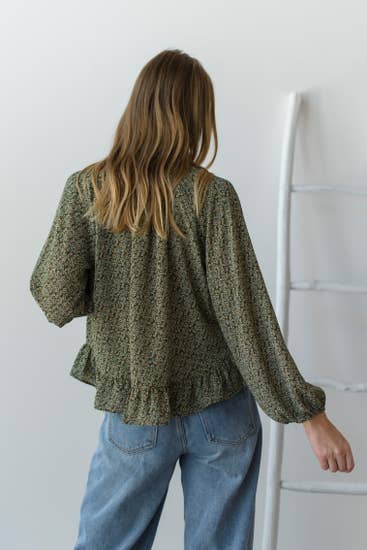 forest peasant blouse