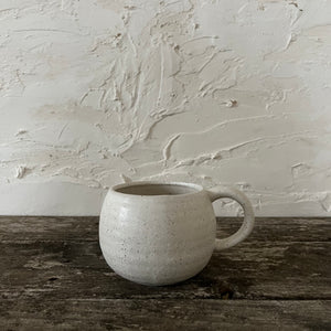 speckled stoneware mug
