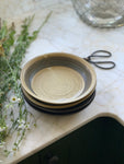 stoneware soup bowl- wheat