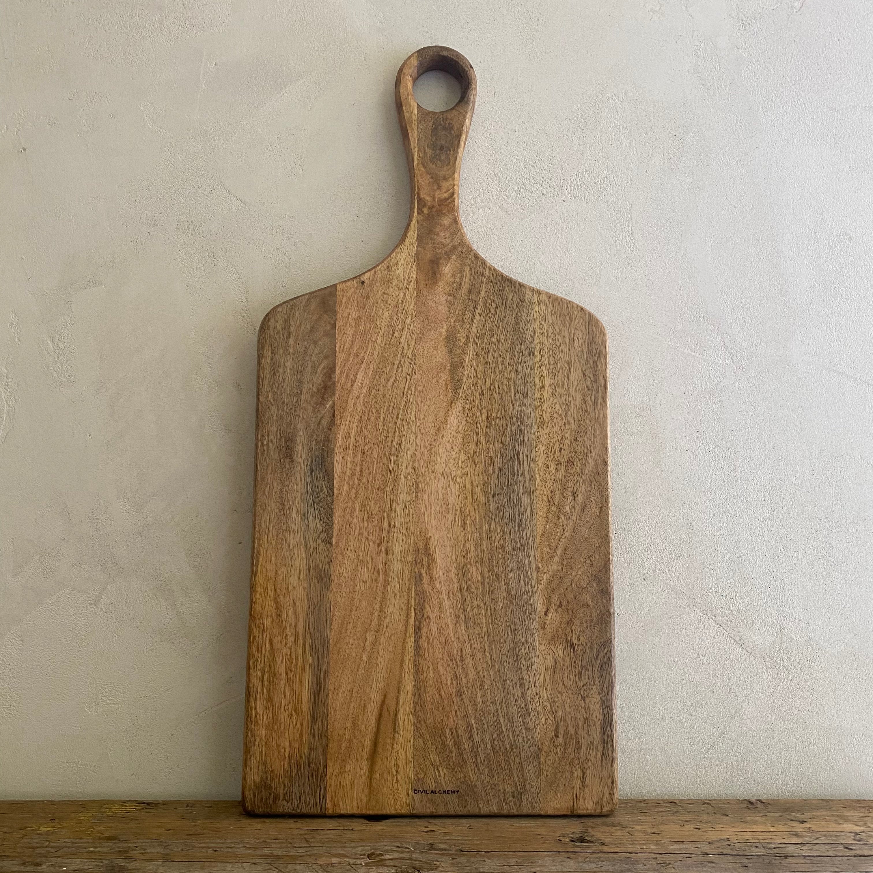 large wood cutting board