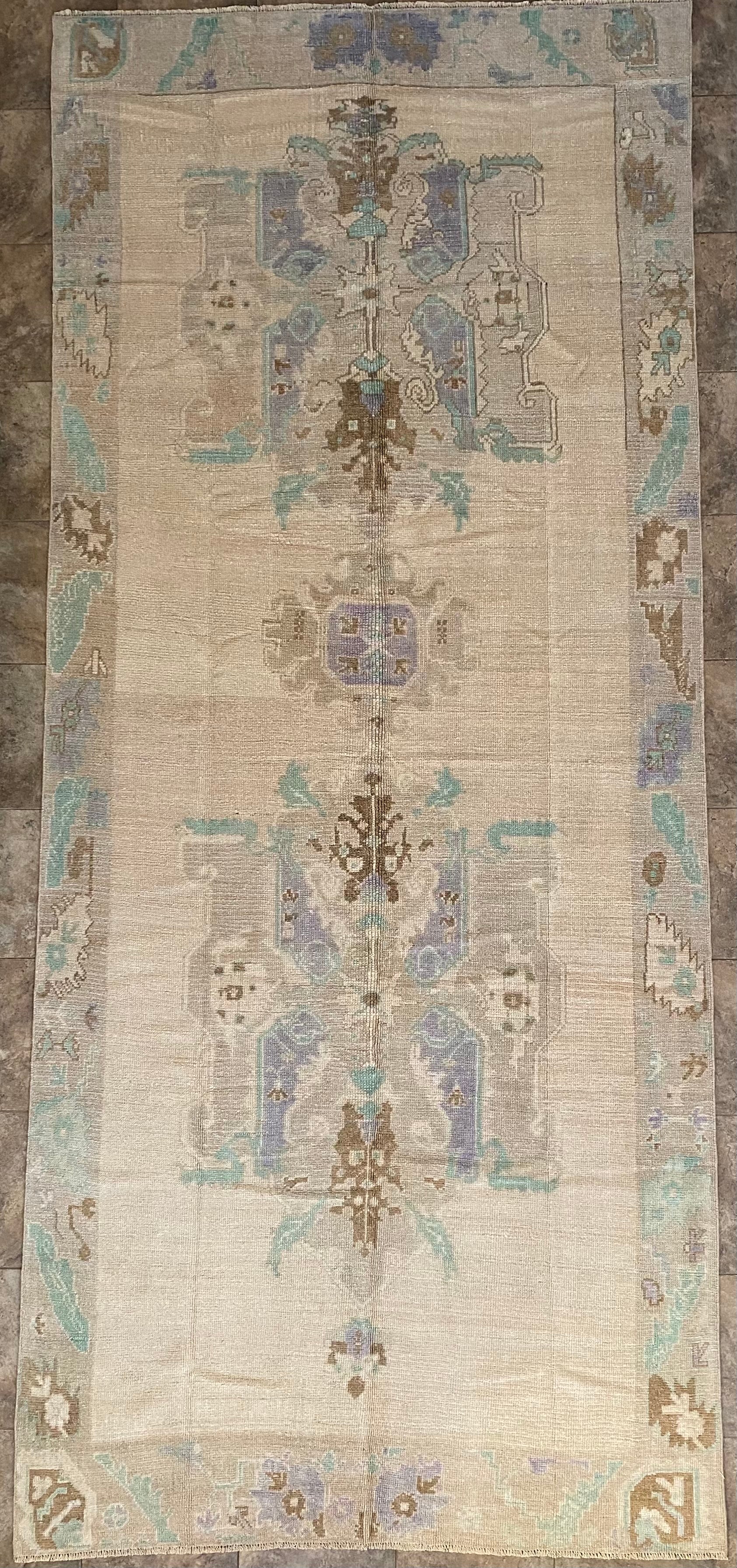 vintage turkish rug - 12' x 6'