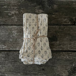 cotton floral napkins - set of 4