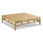 modern ming table - 60" square limewash