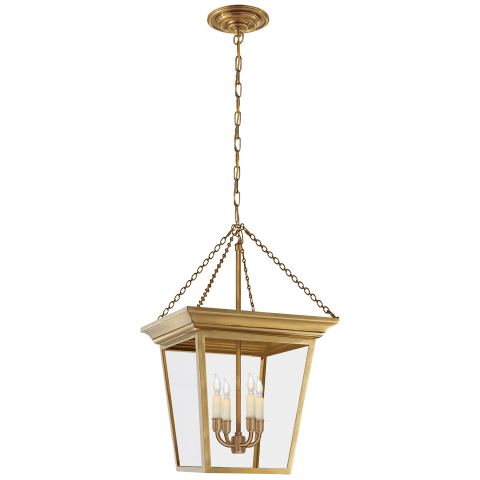 small brass pendant lantern