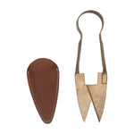 garden shears with leather case
