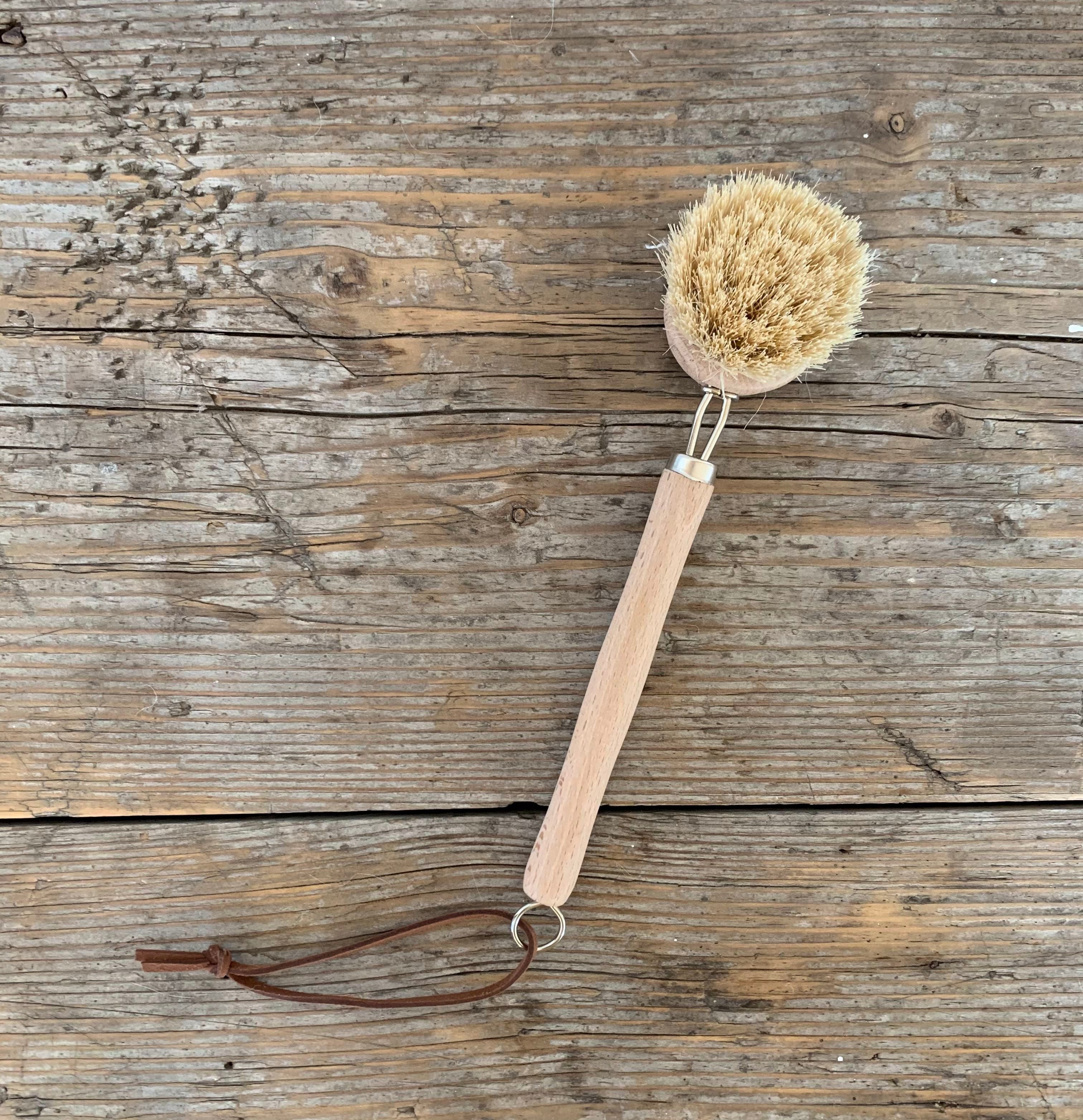 beech wood scrub brush